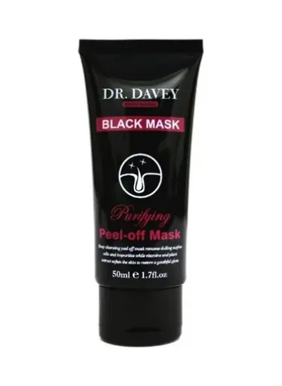 ماسك التّقشير الأسود للتّنظيف العميق 50مل - د.دافي