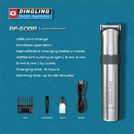 مكينة حلاقة شعر للمحترفين دينجلينج DINGLING RF-609B PLUS