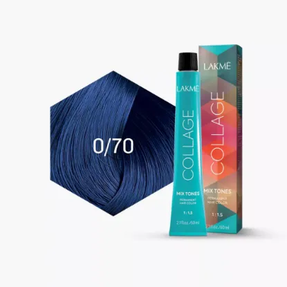 لاكمي كولاج مكس صبغة شعر بصيغة كريم (0/70) أزرق - 60 مل