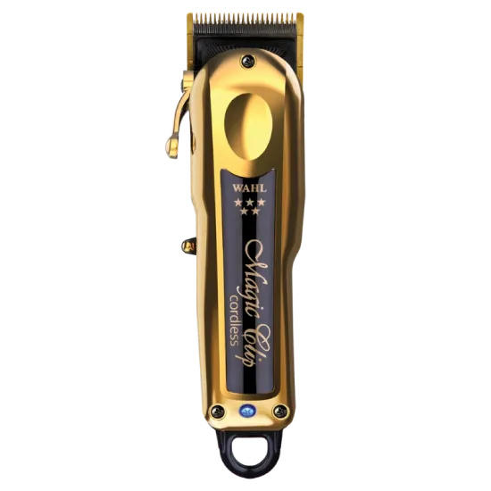 ماكينة حلاقة وال ماجيك كليب لاسلكية لون ذهبي || Wahl Magic Clip Cordless Gold WAHL