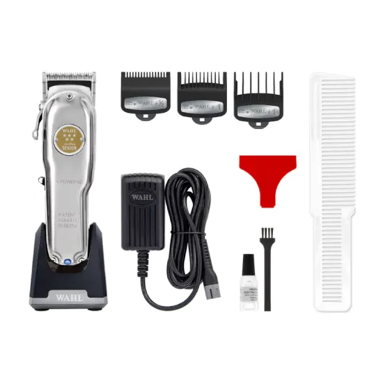 مكينة حلاقة ماجيك كليب المطورة فايف ستار Wahl Senior Cordless Metal Edition