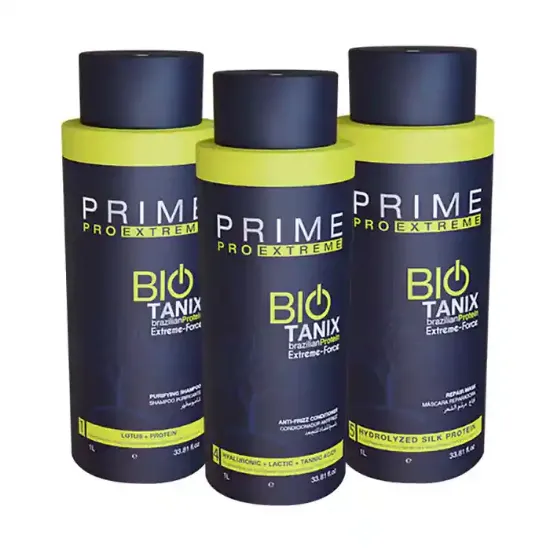 بروتين للشعر البروتين البرازيلي برايم برو اكستريم  بايو تانكس الأصلي 1 لتر