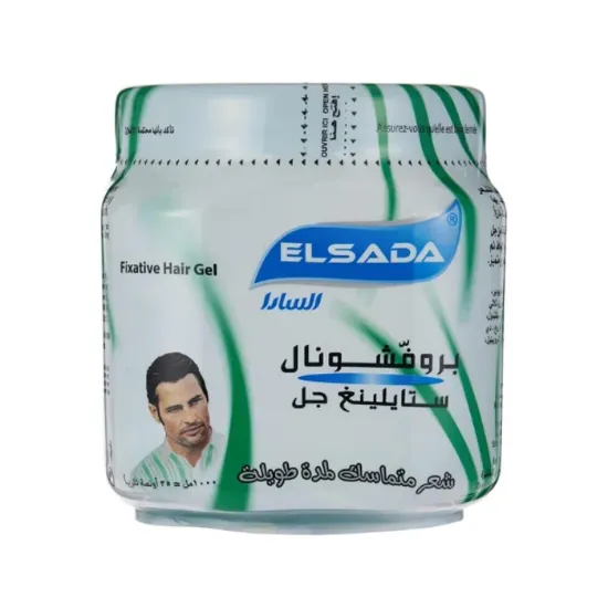جل تصفيف الشعر السادا - علبة بحجم 1000 مل باللون الأخضر