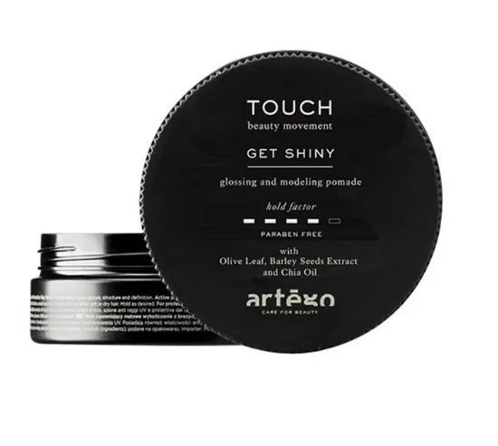 Artego Touch شمع لامع للشعر - تثبيت متوسط وحماية من UV 100 مل